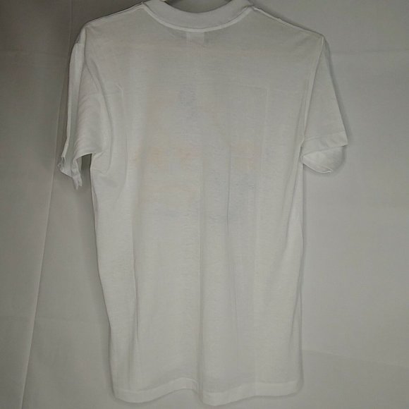 New Vintage Carnival Cruise Men's M T Shirt Single Stitch Just Cruising Nautical - Picture 2 of 6